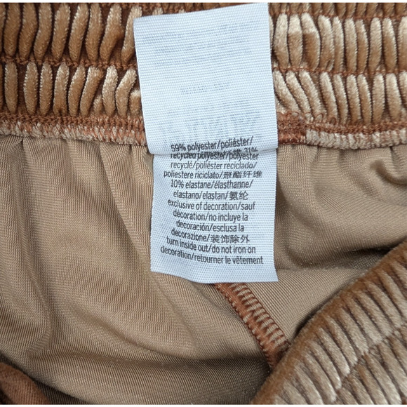 Victorias Secret Pink Velour Tracksuit Womens Medium Gold Sequin Y2K Lounge Set - Picture 10 of 16